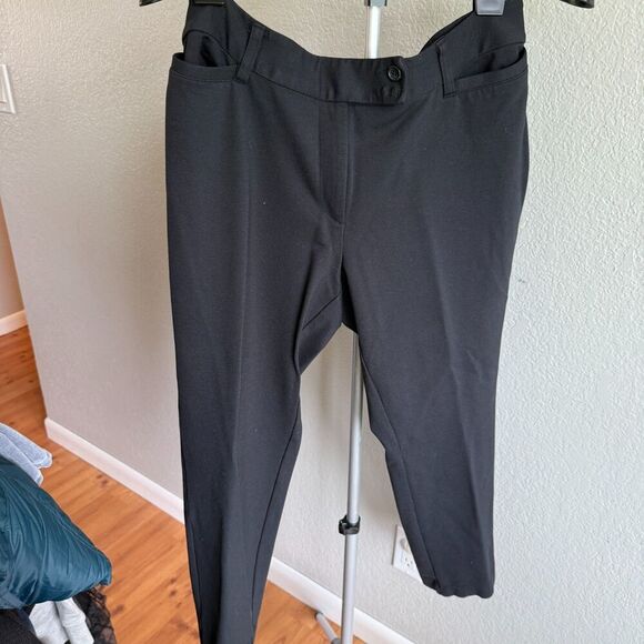 Lands End Ponte Knit Stretch Office Career Professional Work Dress Pant Size 14P - Picture 1 of 6